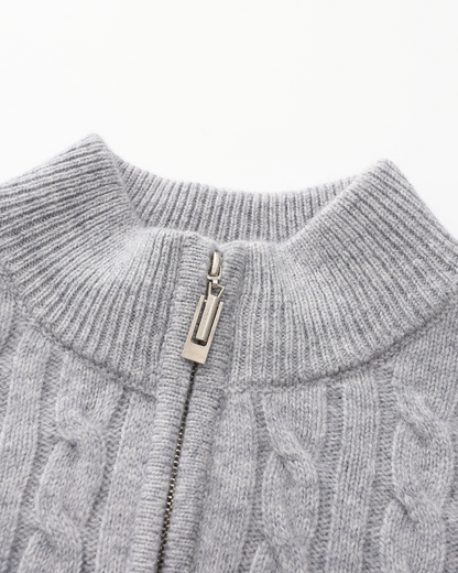 MONVIEL | HALF-ZIP CARDIGAN