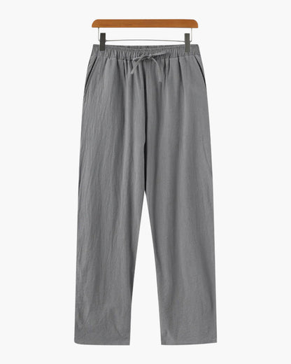 MONVIEL | Lightweight Breathable Linen Trousers