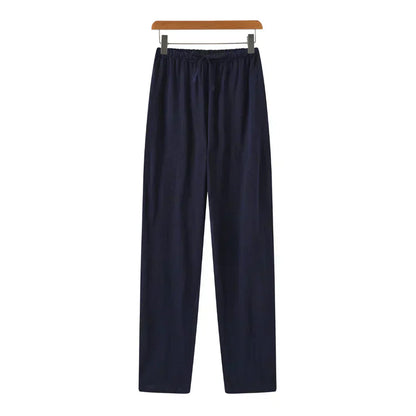 MONVIEL | Slim-fit linen trousers