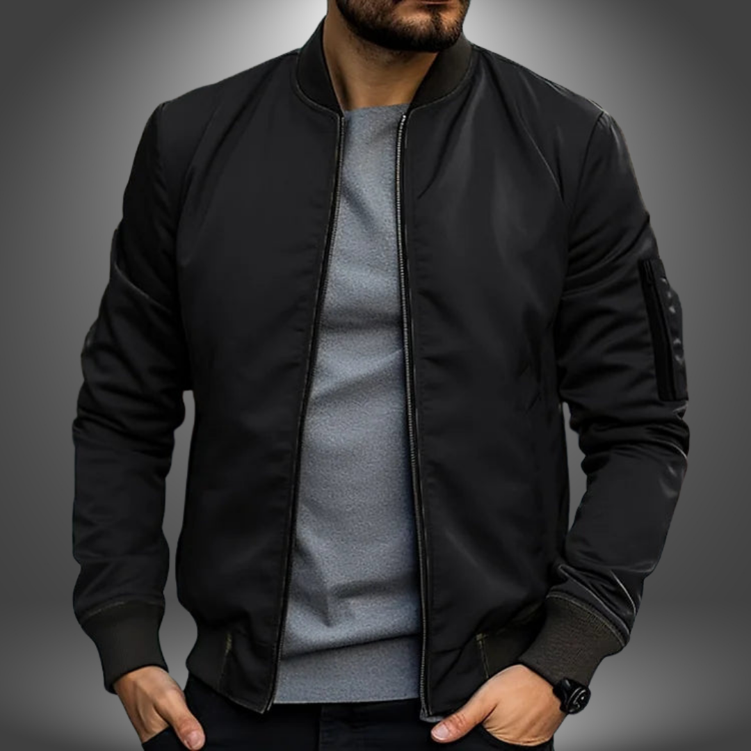 MANSSINO™ | Classic Zip Bomber Jacket