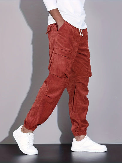 MONVIEL™ | Men's Corduroy Cargo Trousers
