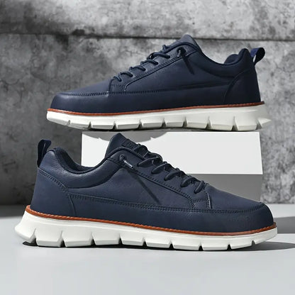 MANSSINO™ | Men's Leather Orthopedic Support Sneaker
