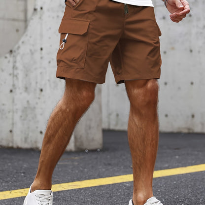 MANSSINO™ | Men's Relaxed Polyester Cargo Shorts
