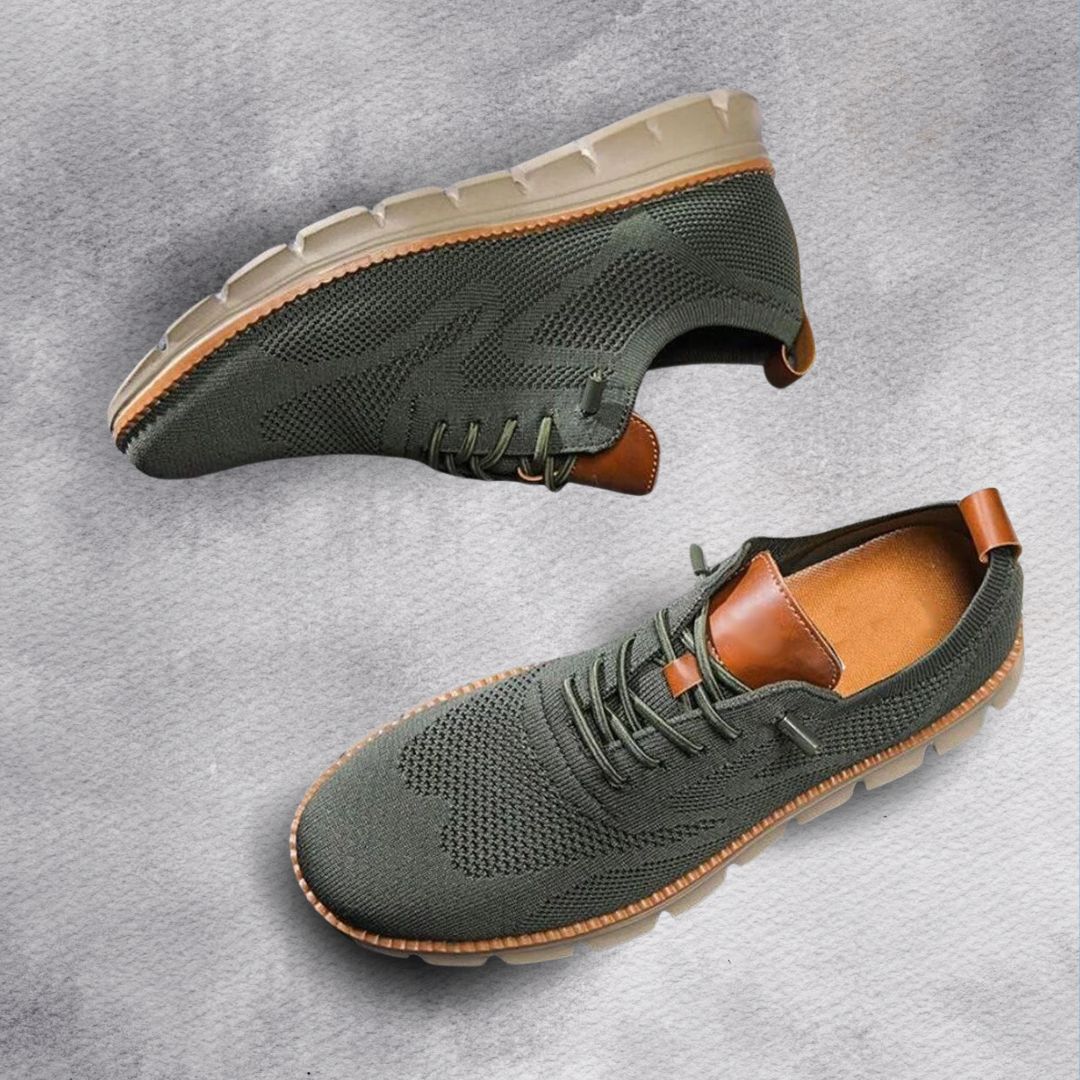 MANSSINO™ | Men's Knit Mesh Oxford Sneaker