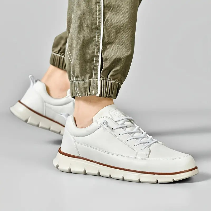 MANSSINO™ | Men's Leather Orthopedic Support Sneaker