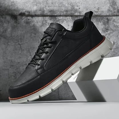 MANSSINO™ | Men's Leather Orthopedic Support Sneaker