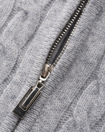 MONVIEL | HALF-ZIP CARDIGAN
