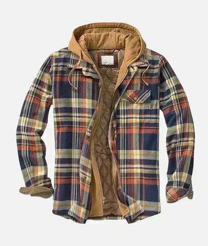 LAURENT MONACO | VESTE PATCHWORK À CARREAUX