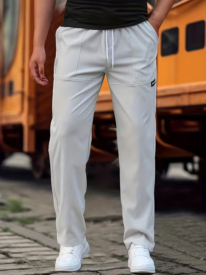 MANSSINO™ | Men's Breathable Straight-Leg Trousers
