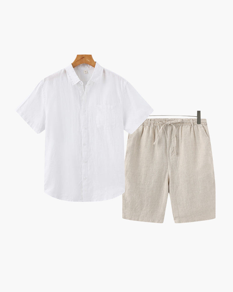 Callum™ | Ensemble en lin avec short
