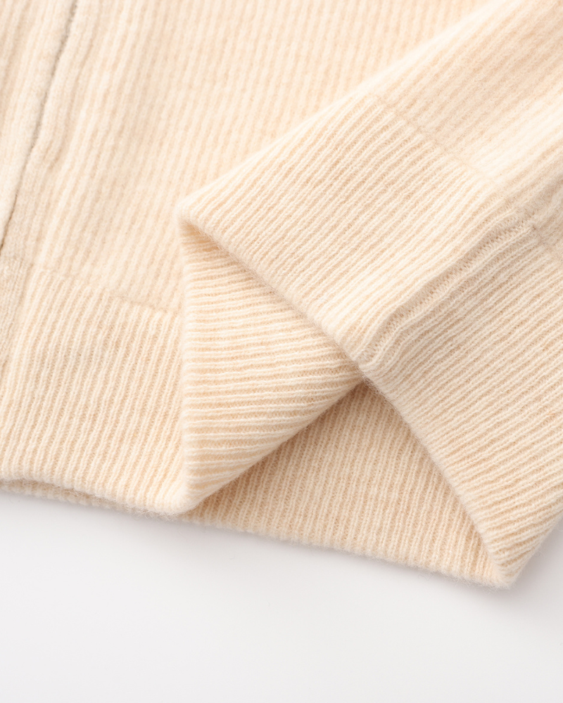 MONVIEL | CASHMERE ZIP-UP
