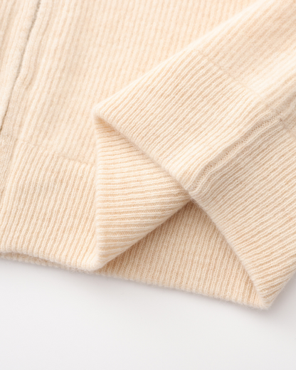 MONVIEL | CASHMERE ZIP-UP