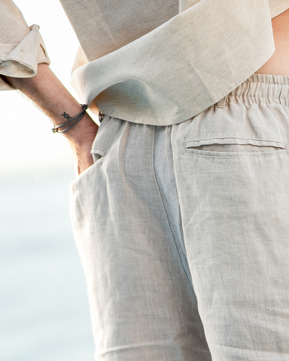 MONVIEL | Premium linen shorts