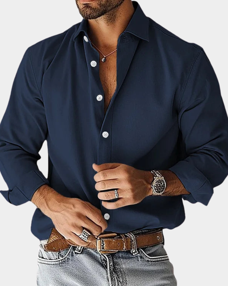 MONVIEL | Slim Stretch Shirt