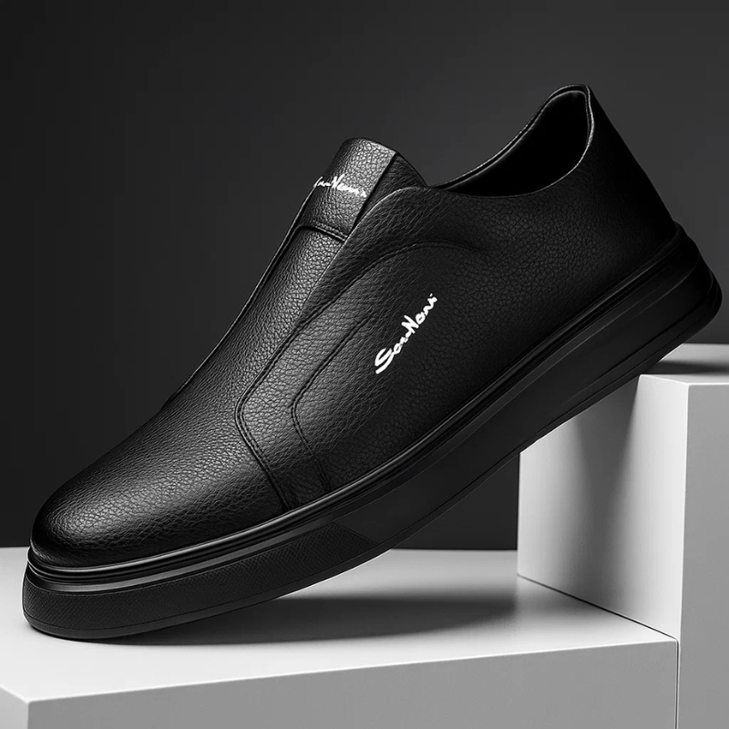 MONVIEL™ | Men's Slip-On Leather Trainers