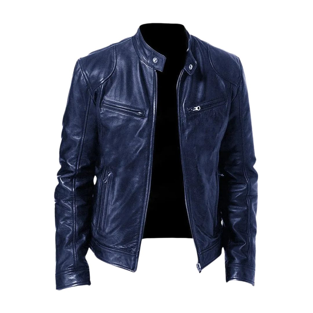 MANSSINO™ | Slim Fit Leather Jacket