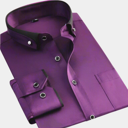 MONVIEL™ | Classic Men’s Long-Sleeve Shirt