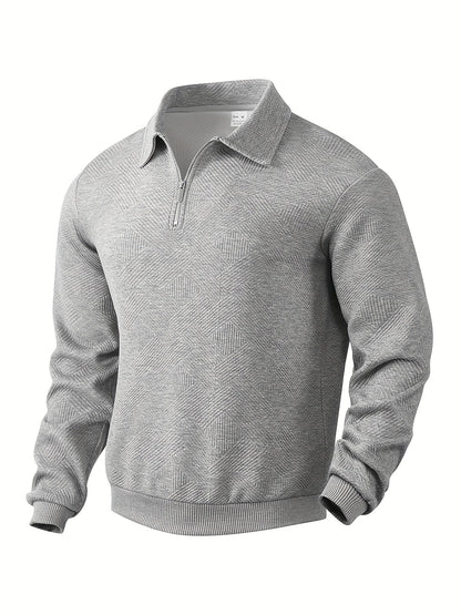 MANSSINO™ | Men's Geometric Pattern Knit Pullover