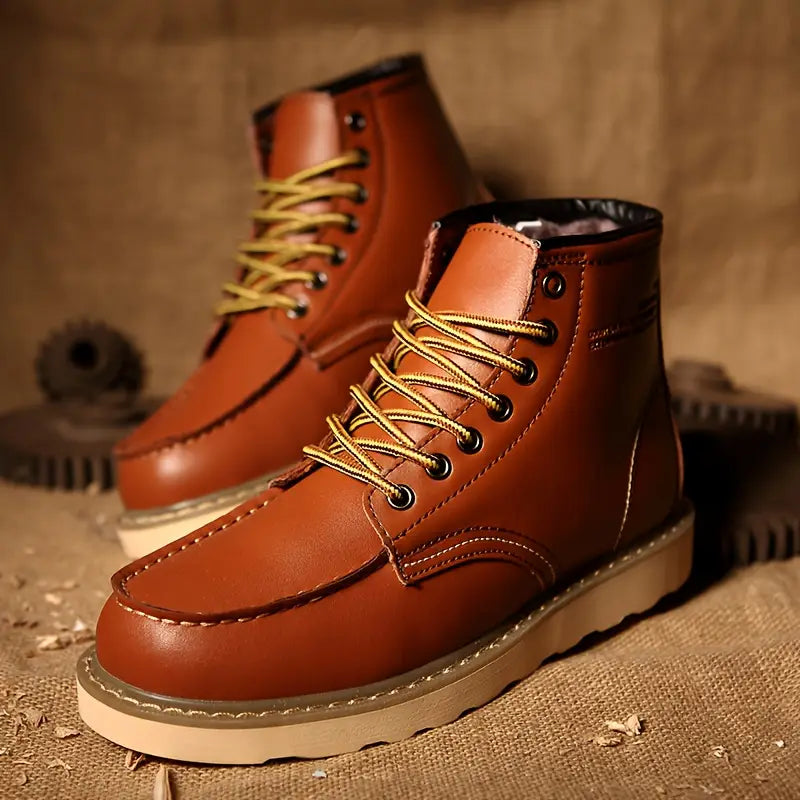 MONVIEL | CLASSIC LACE-UP BOOTS