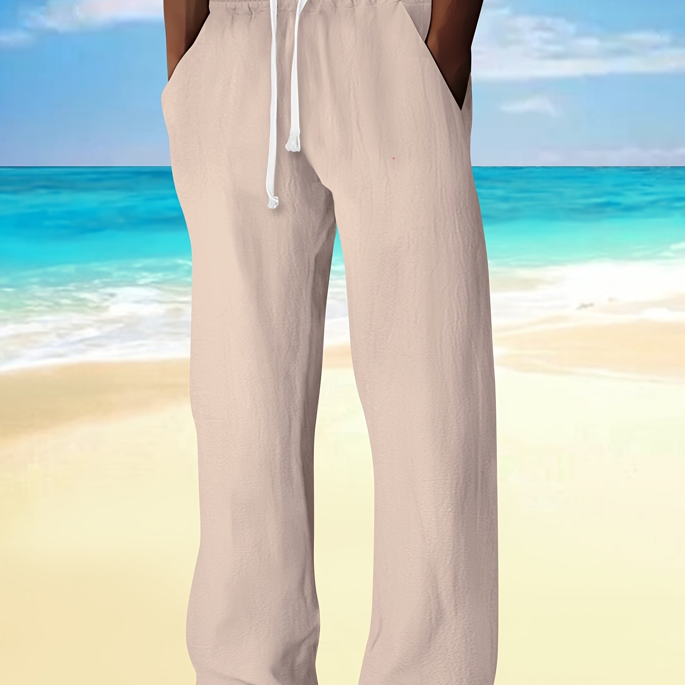 MONVIEL™ | Men's Cotton-Linen Drawstring Trousers