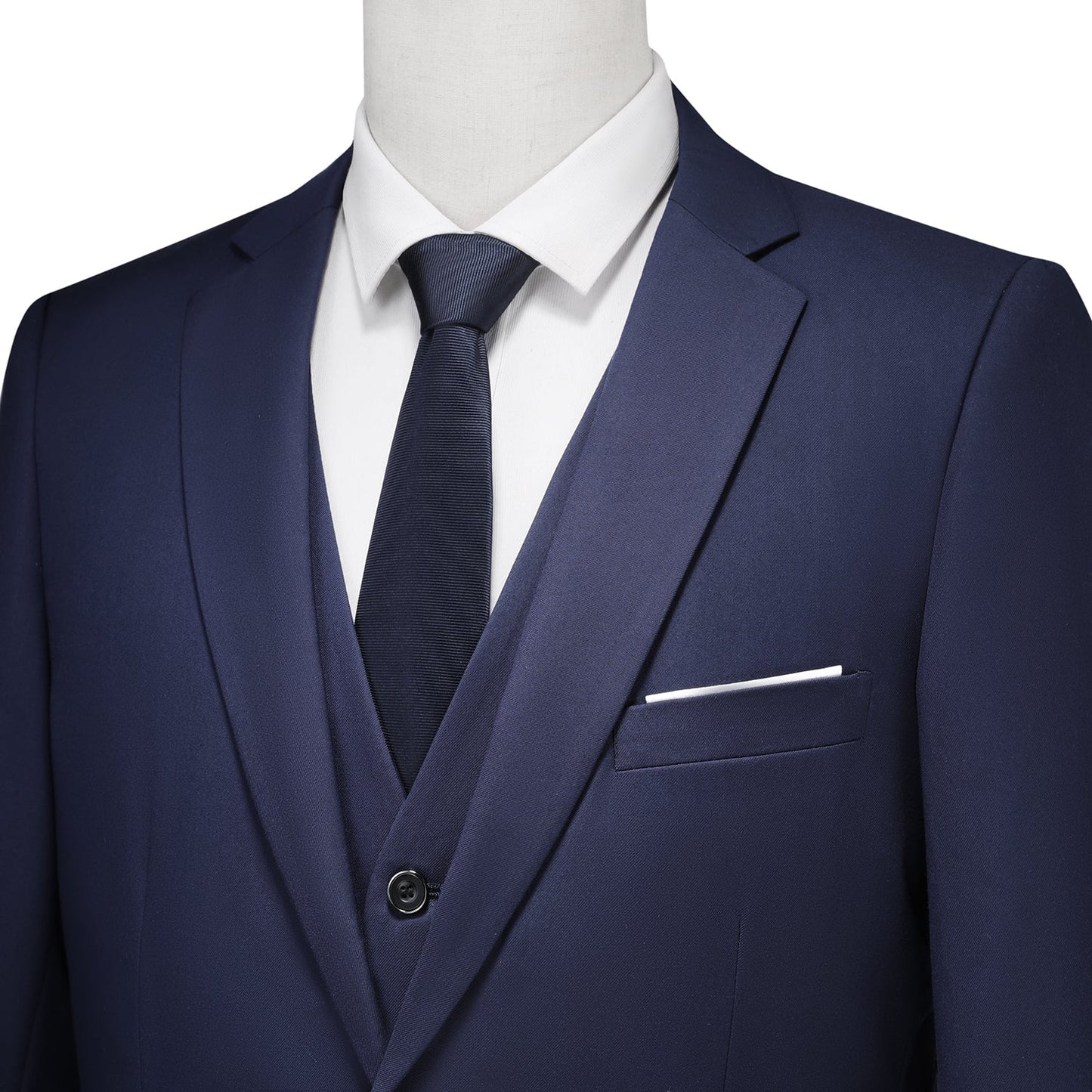 MONVIEL | Blue Three-piece suit