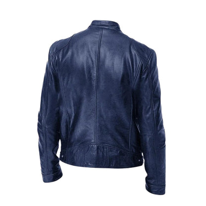 MANSSINO™ | Slim Fit Leather Jacket