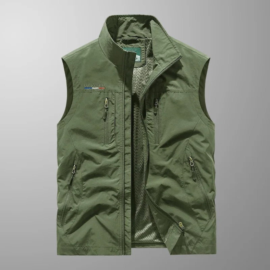 MANSSINO™ | Zip-Up Utility Vest