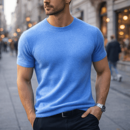 MONVIEL™ | Men's Fine Knit T-Shirt