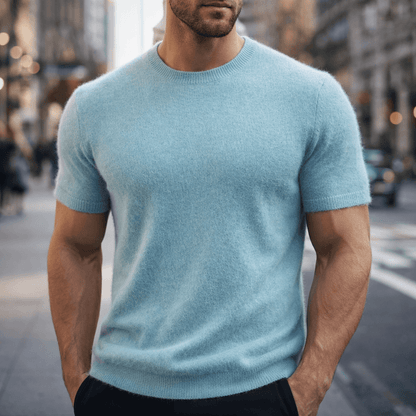 MONVIEL™ | Men's Fine Knit T-Shirt