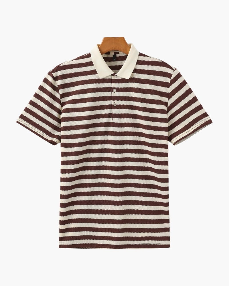Raphaël™ | Polo maille rayé