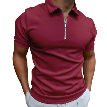 MONVIEL™ | Half-Zip Modern Polo
