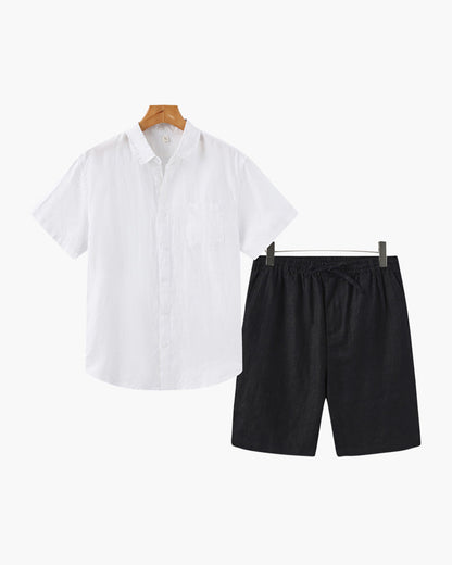 Callum™ | Ensemble en lin avec short