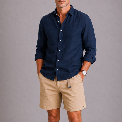MANSSINO™ | Men's Cotton Twill Chino Shorts