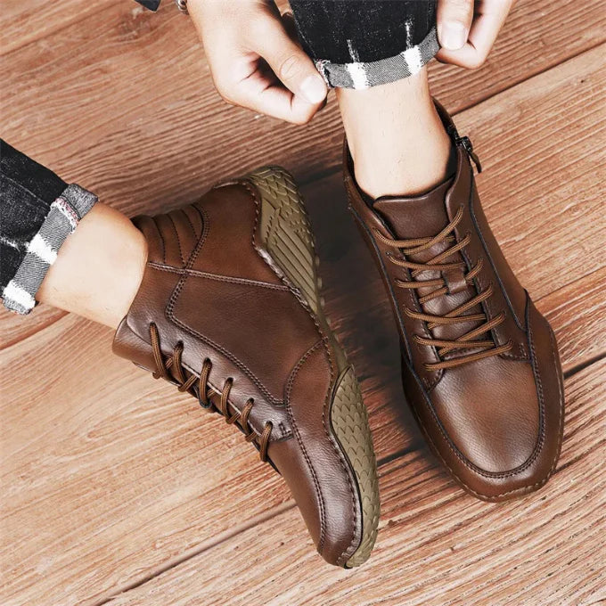 MANSSINO™ | Men's Mid-Calf Side-Zip Boot