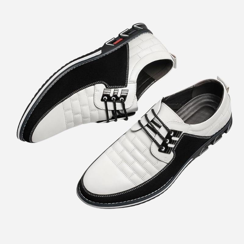 MANSSINO™ | Men's Perforated Leather Hybrid Shoe