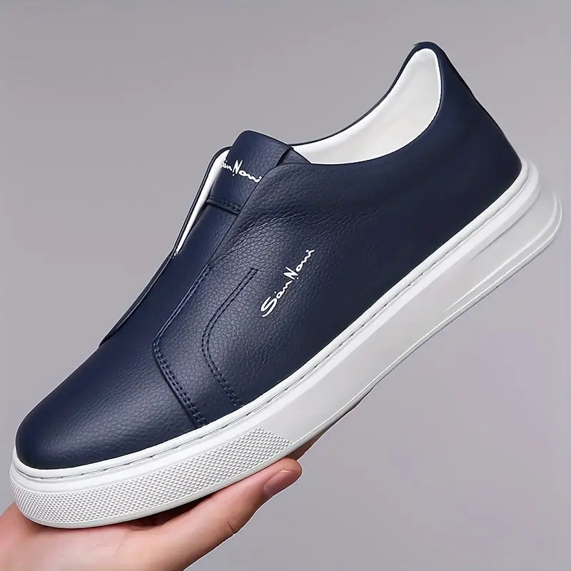 MANSSINO™ | Men's Leather Slip-On Sneaker