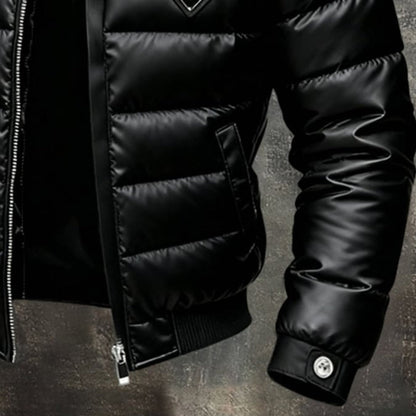 MANSSINO™ | High-Shine Puffer Jacket
