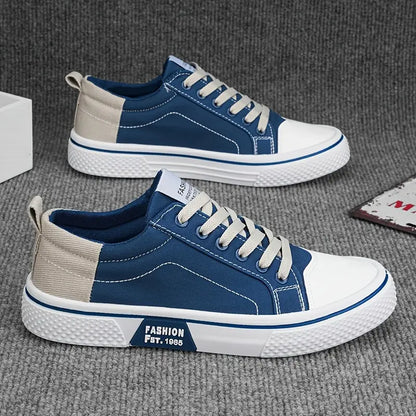MONVIEL™ | Canvas Low-Top Trainer