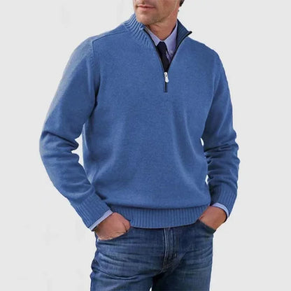 MONVIEL™ | Anti-Pill Mid-Zip Knit