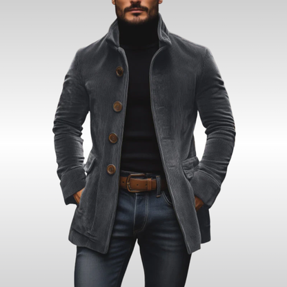 LAURENT MONACO | VESTE EN COTON CORDÉE POUR HOMME