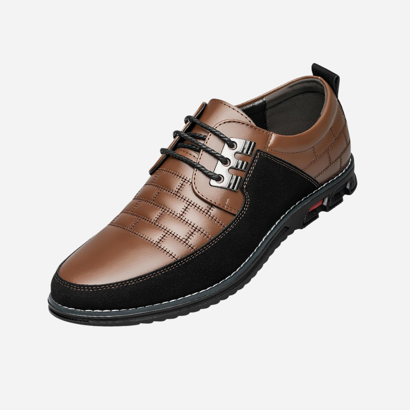 MANSSINO™ | Men's Perforated Leather Hybrid Shoe