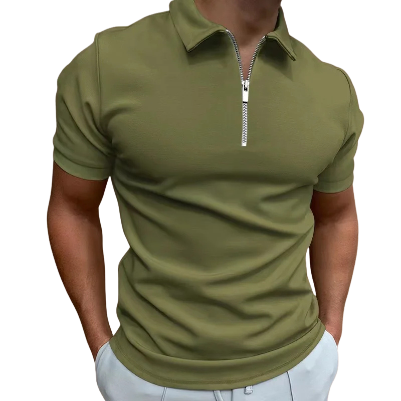 MONVIEL™ | Half-Zip Modern Polo