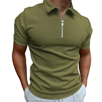 MONVIEL™ | Half-Zip Modern Polo