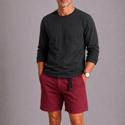 MANSSINO™ | Men's Cotton Twill Chino Shorts