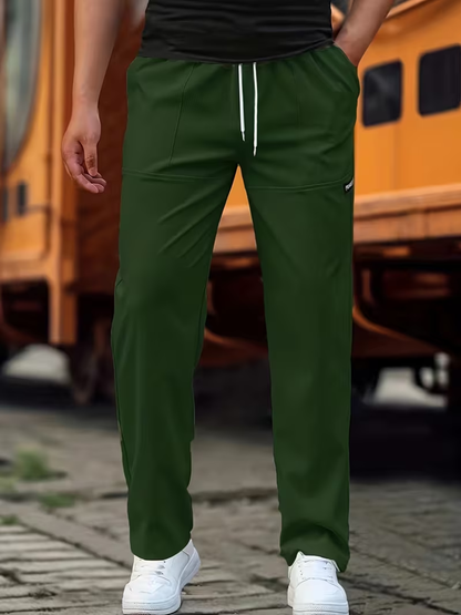 MONVIEL™ | Men's Straight-Leg Breathable Trousers