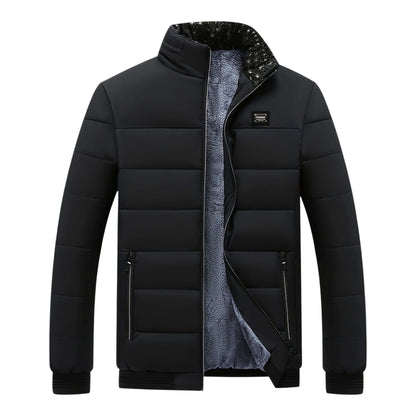 MANSSINO™ | Fleece-Lined Winter Zip Jacket