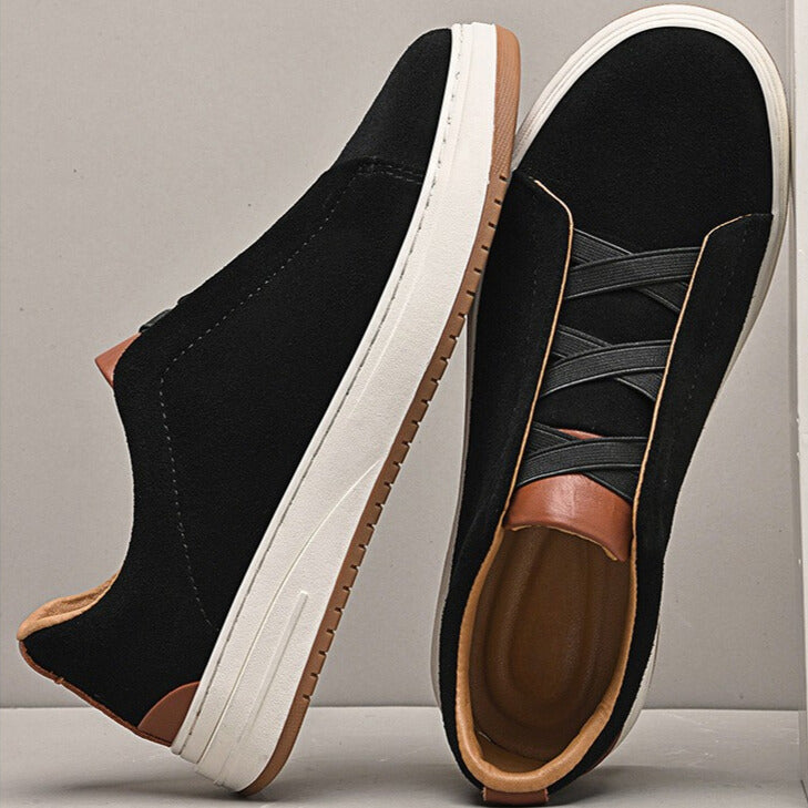 MONVIEL | MENS SUEDE SLIP-ONS