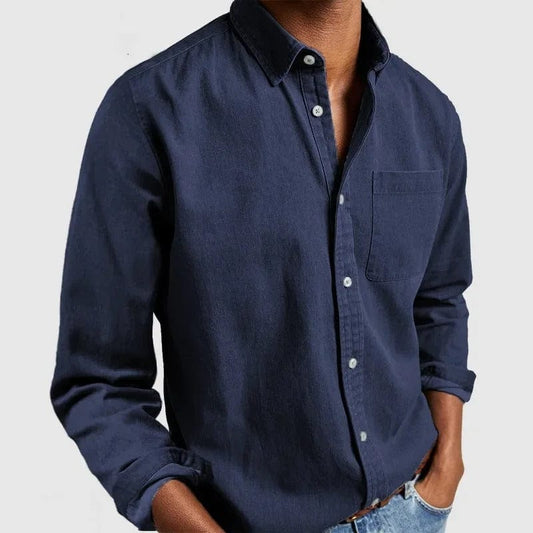 Gassan™ | Chemise col polo boutonnée