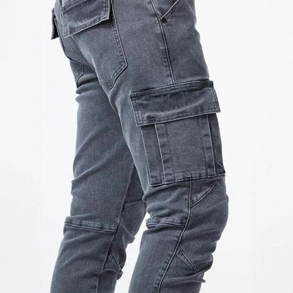 MONVIEL™ | Men's Stretch Denim Cargo Jeans