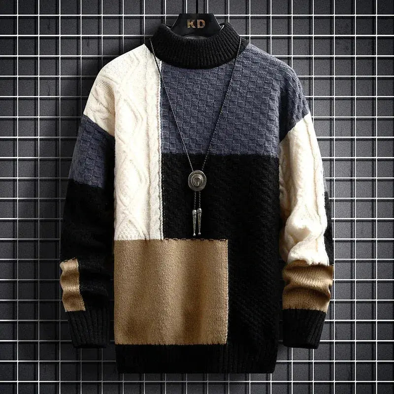 MANSSINO™ | Men's Textured Cotton Relaxed Pullover